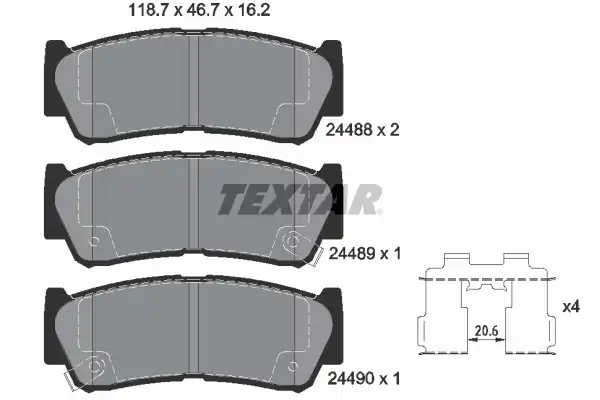 TEXTAR 2448801