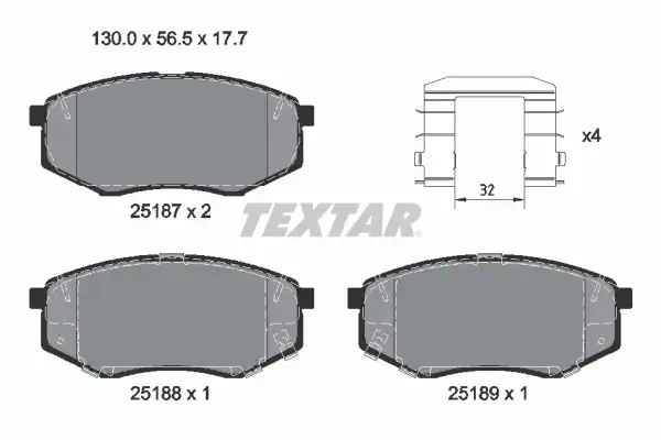 TEXTAR 2518701