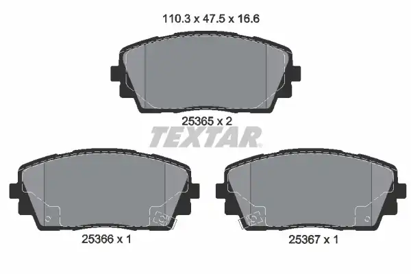 TEXTAR 2536501