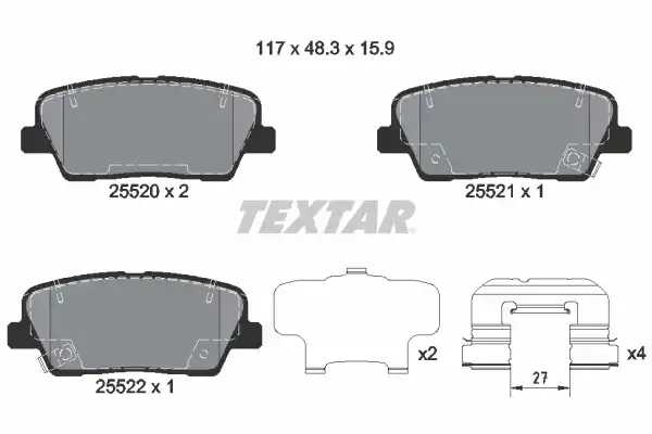 TEXTAR 2552008