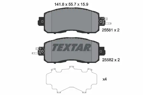 TEXTAR 2558101