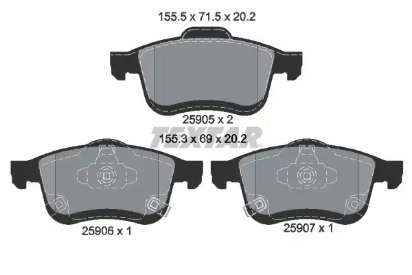 TEXTAR 2590501