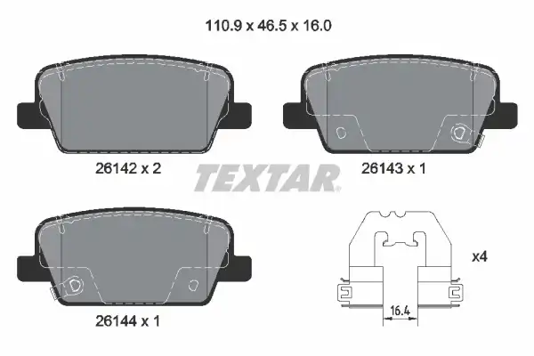 TEXTAR 2614201