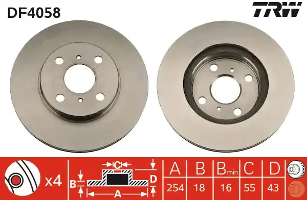TRW DF4058