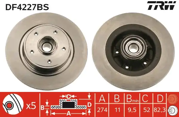 TRW DF4227BS