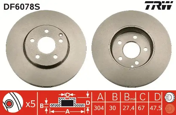 TRW DF6078S