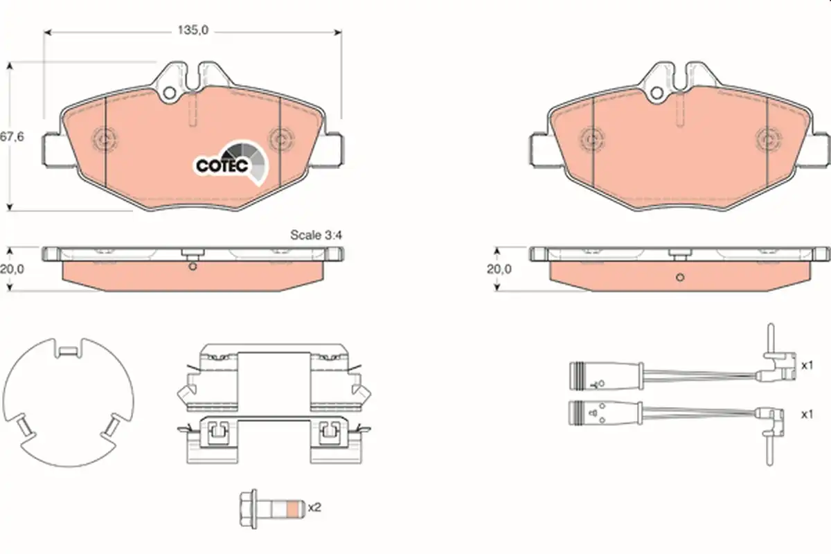 TRW GDB1542
