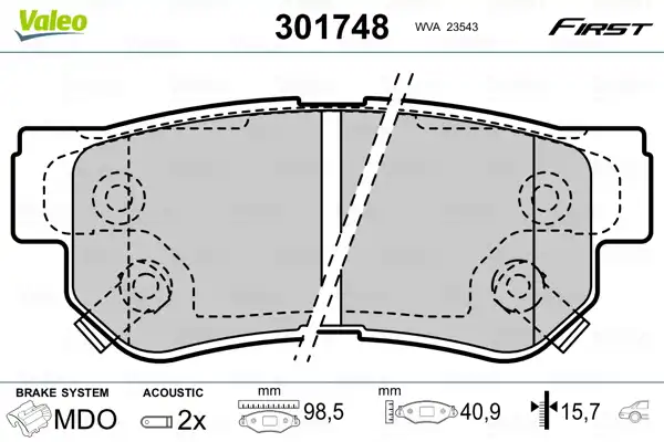 VALEO 301748