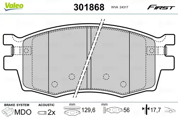 VALEO 301868