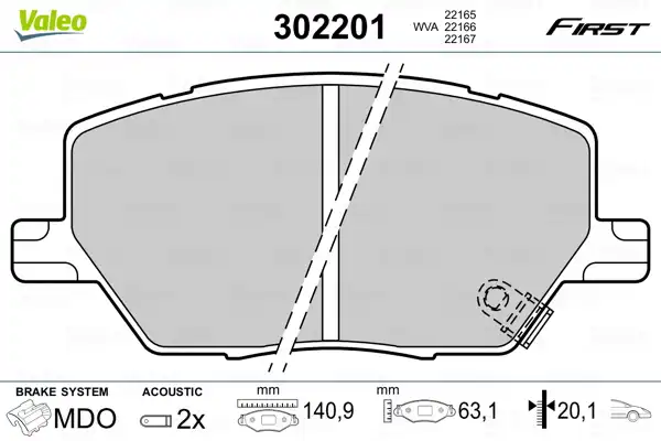 VALEO 302201