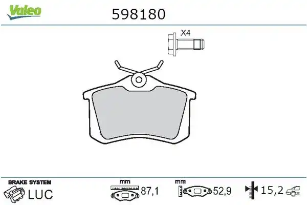 VALEO 598180
