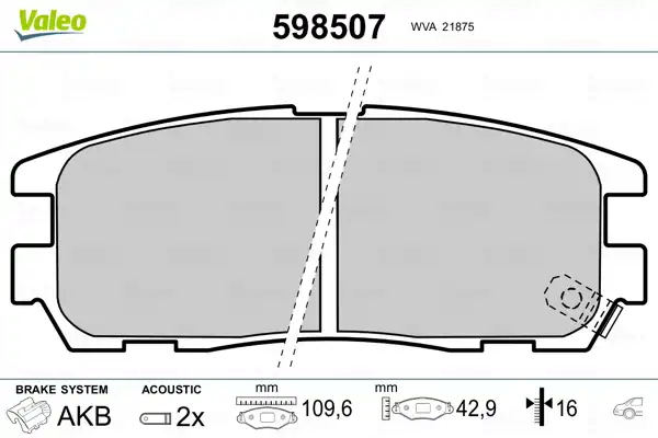 VALEO 598507