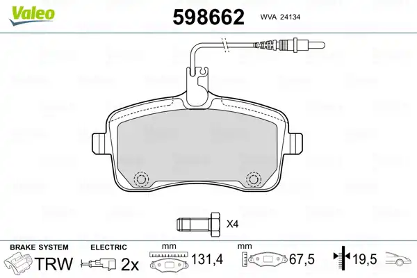 VALEO 598662