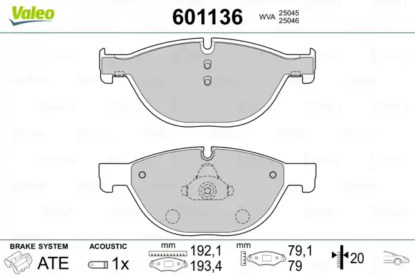 VALEO 601136