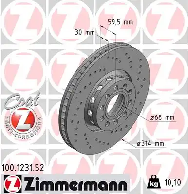 ZIMMERMANN 100.1231.52