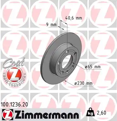 ZIMMERMANN 100.1236.20