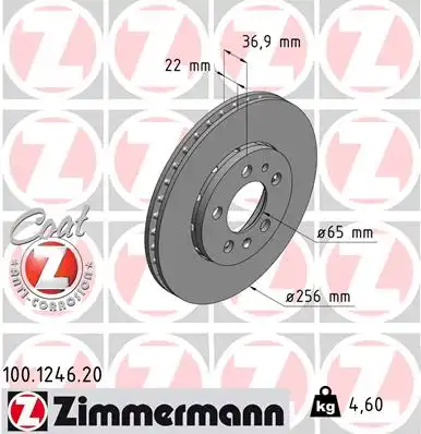 ZIMMERMANN 100.1246.20