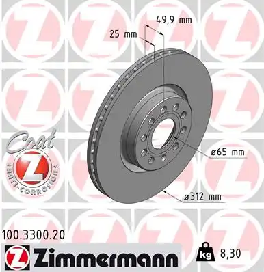 ZIMMERMANN 100.3300.20