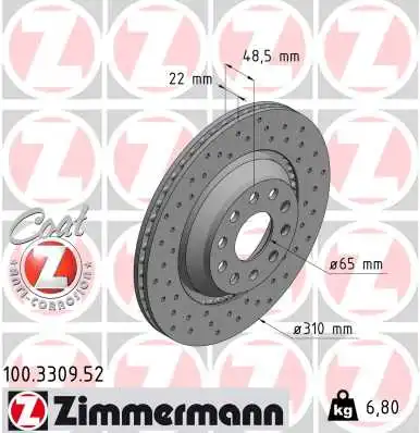 ZIMMERMANN 100.3309.52