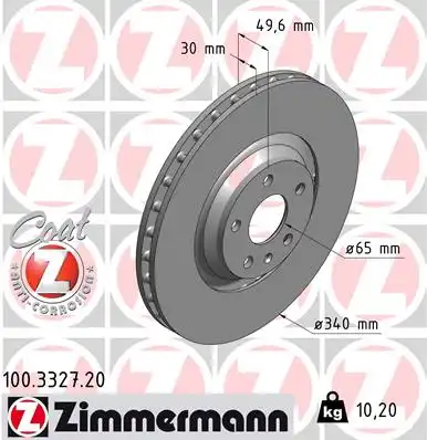 ZIMMERMANN 100.3327.20