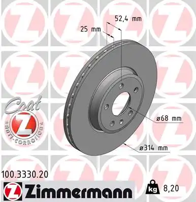 ZIMMERMANN 100.3330.20