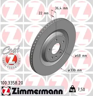 ZIMMERMANN 100.3358.20