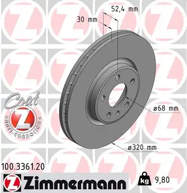 ZIMMERMANN 100.3361.20
