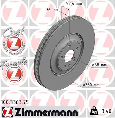 ZIMMERMANN 100.3363.75
