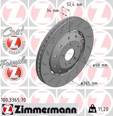 ZIMMERMANN 100.3365.70