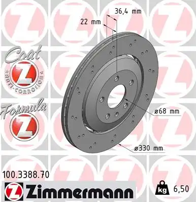 ZIMMERMANN 100.3388.70