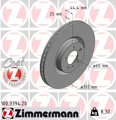 ZIMMERMANN 100.3394.20