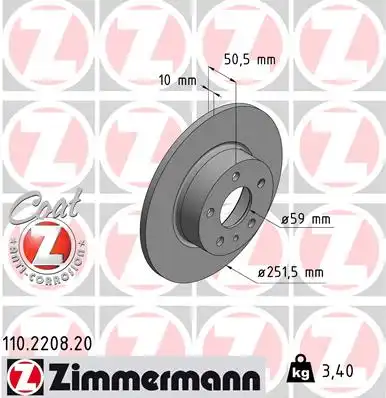 ZIMMERMANN 110.2208.20