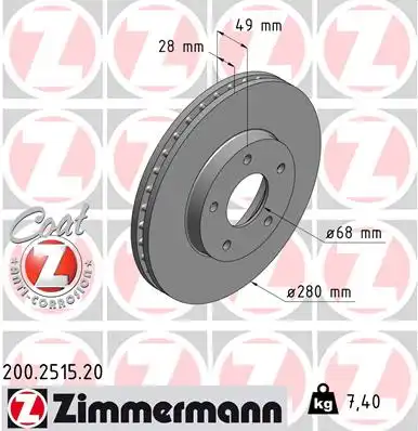 ZIMMERMANN 200.2515.20