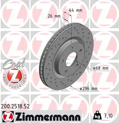 ZIMMERMANN 200.2518.52