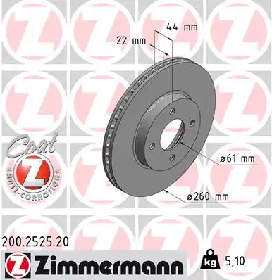 ZIMMERMANN 200.2525.20