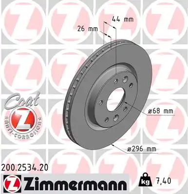 ZIMMERMANN 200.2534.20