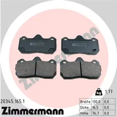 ZIMMERMANN 20345.165.1