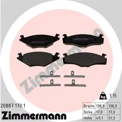 ZIMMERMANN 20887.170.1