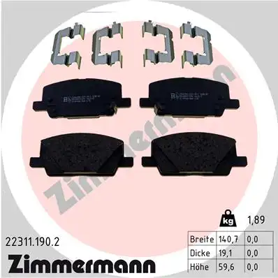 ZIMMERMANN 22311.190.2