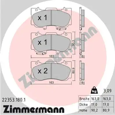 ZIMMERMANN 22353.180.1
