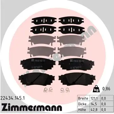 ZIMMERMANN 22434.145.1