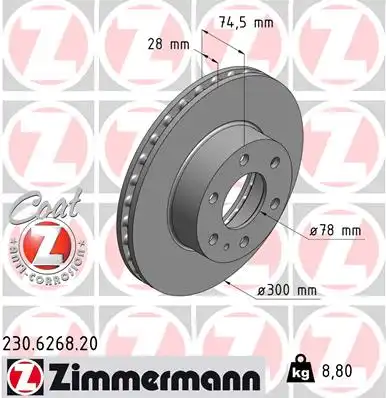ZIMMERMANN 230.6268.20