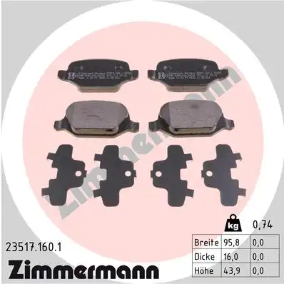 ZIMMERMANN 23517.160.1