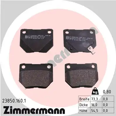 ZIMMERMANN 23850.160.1