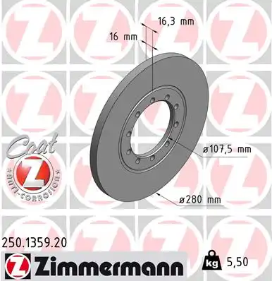 ZIMMERMANN 250.1359.20