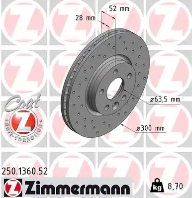 ZIMMERMANN 250.1360.52