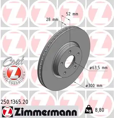 ZIMMERMANN 250.1365.20