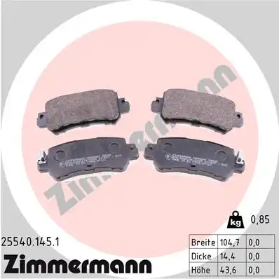 ZIMMERMANN 25540.145.1