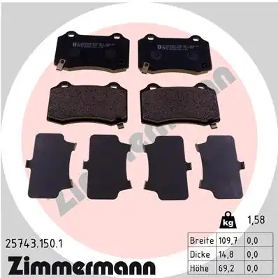 ZIMMERMANN 25743.150.1