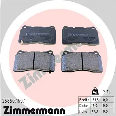 ZIMMERMANN 25850.160.1